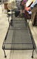 Black Toned Outdoor Metal Lounge Chair - 2