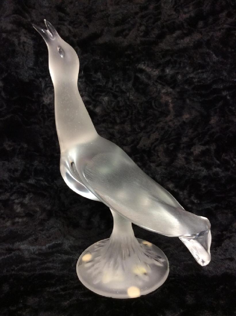 LALIQUE French Crystal Bird Statuette (1 of 11)