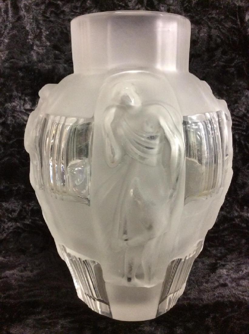 LALIQUE Art Glass Crystal Vase (1 of 9)