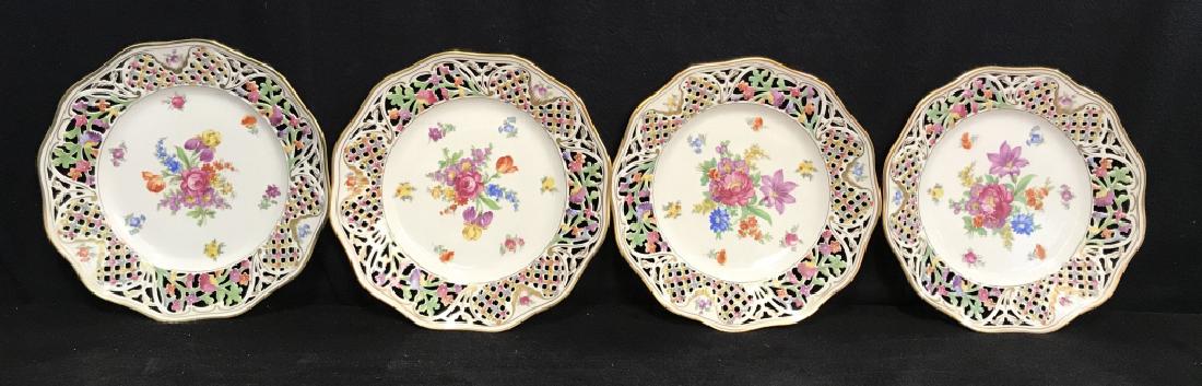 Group Lot 4 Shumann Bavaria Porcelain Plates (1 of 4)