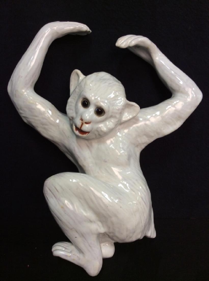 Porcelain Hanging Monkey, Paris France (1 of 7)