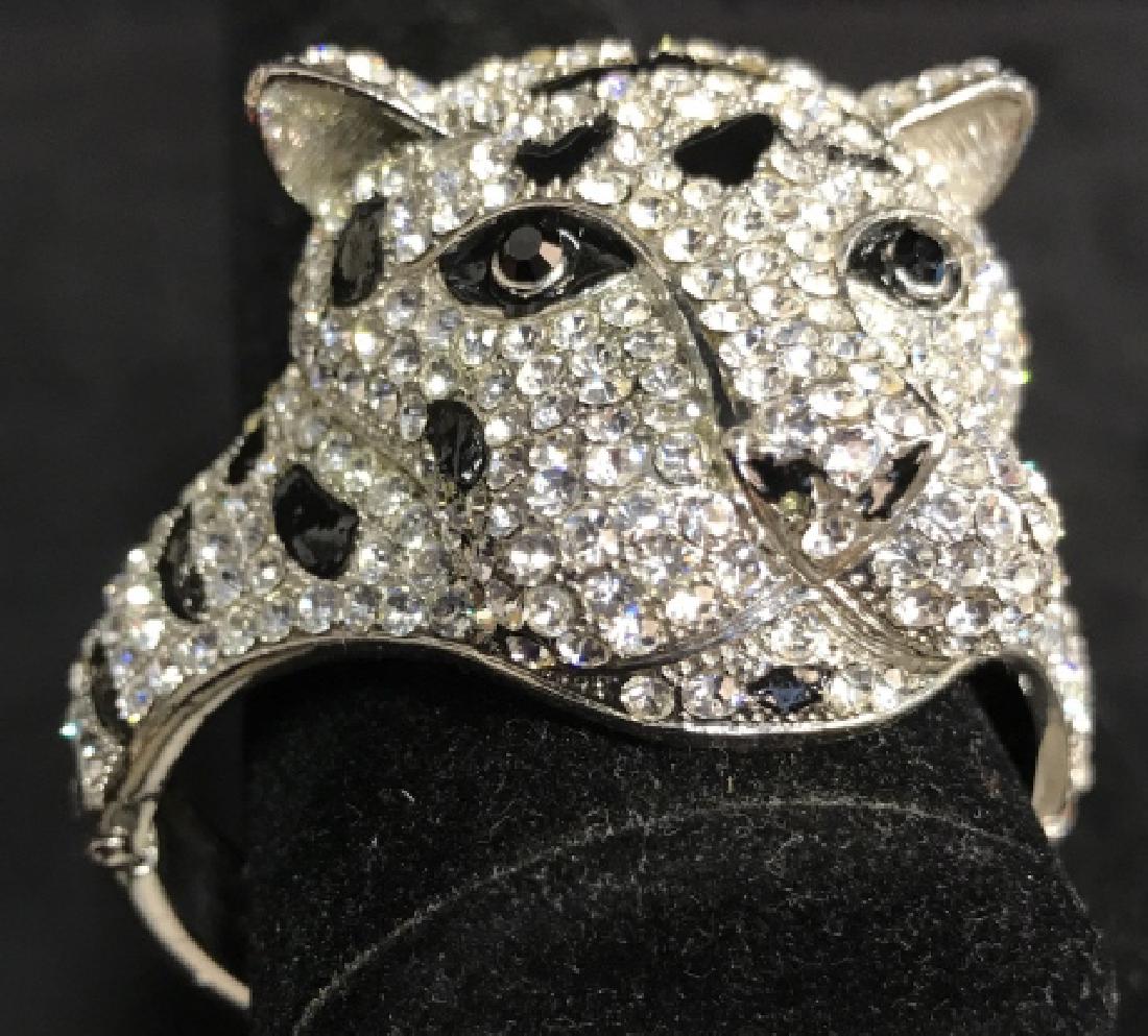 Oversized Statement Panther Bracelet (1 of 13)