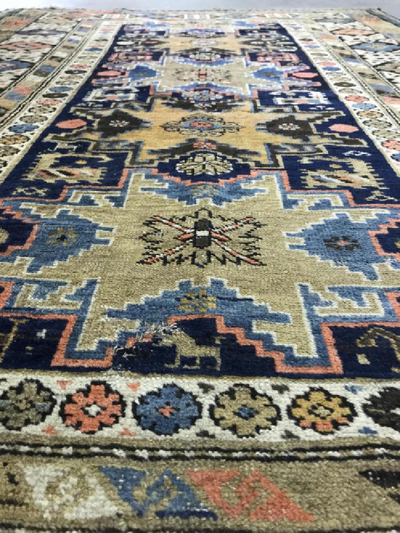Vintage Handmade Multi Toned Wool Rug (1 of 10)