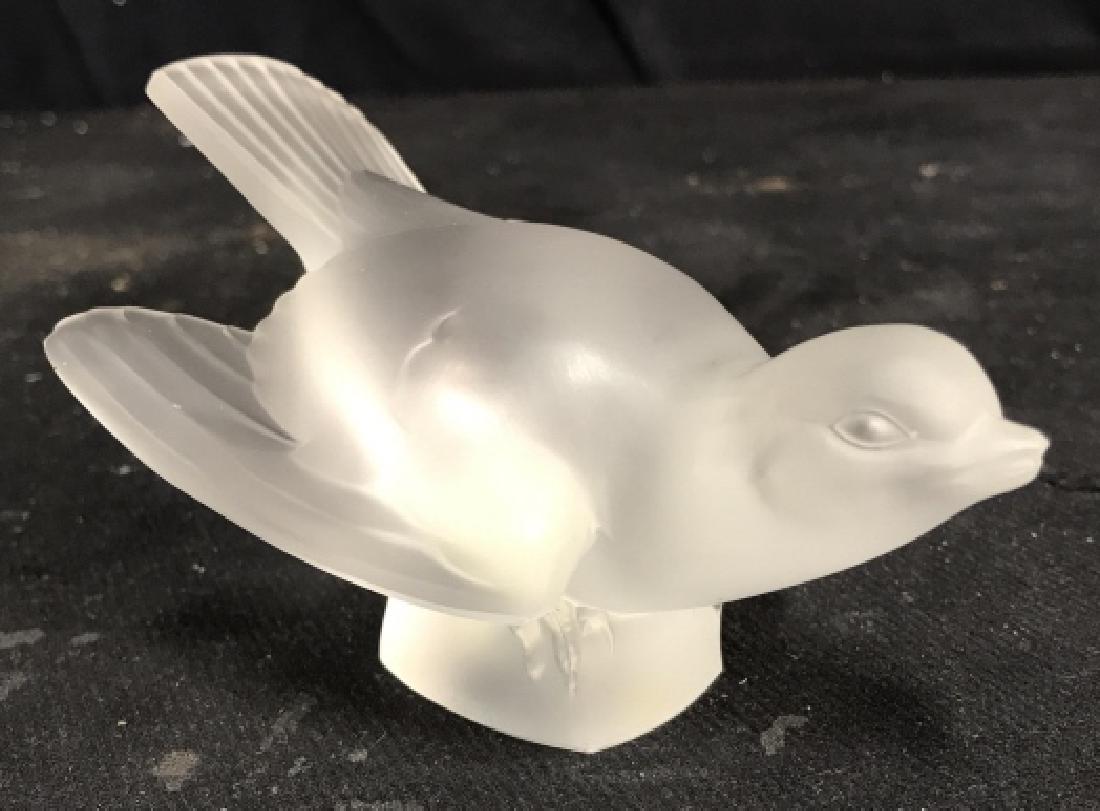 Lalique France Crystal Bird Sculptural (1 of 11)