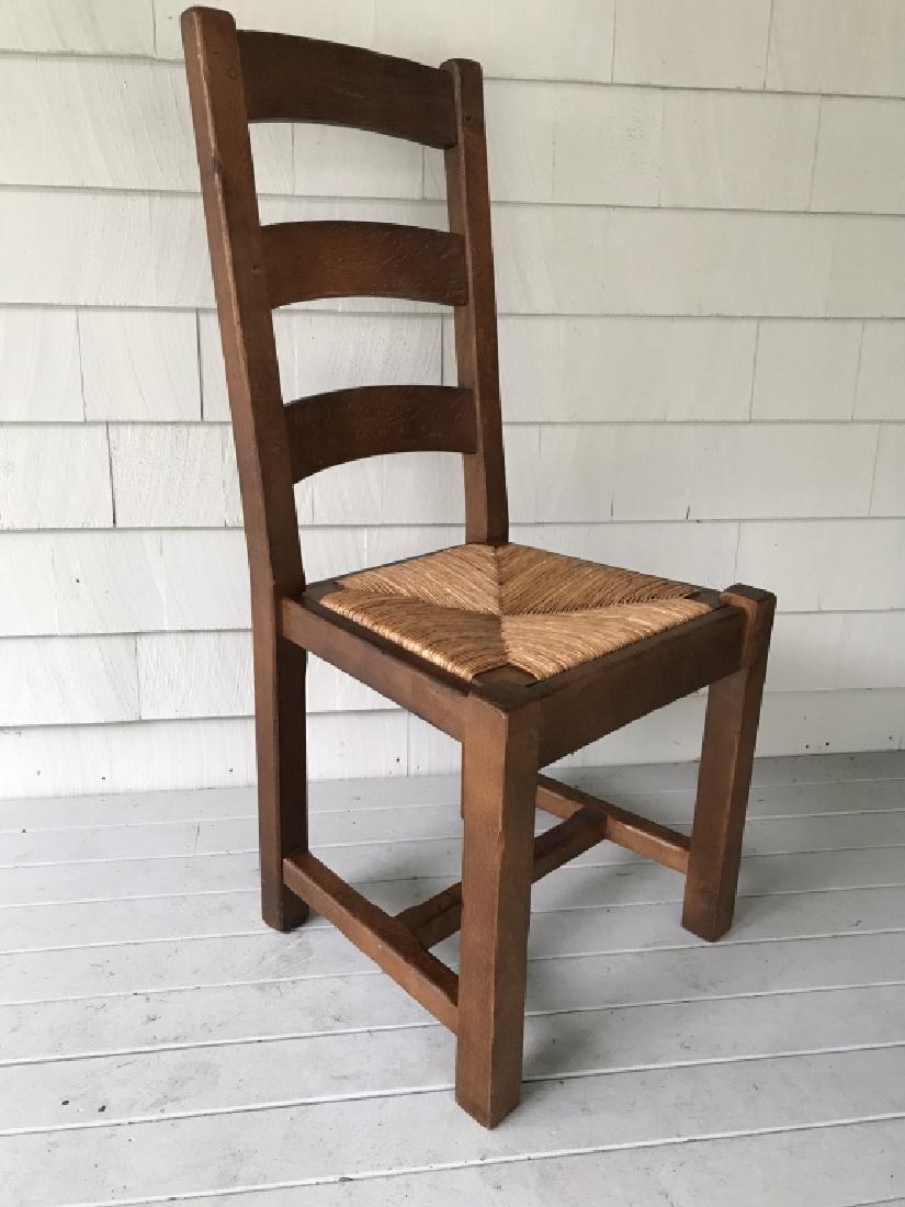 Ladder Back and Rush Seat Side Chair (1 of 10)