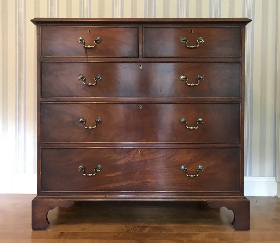 Cherry Wood Chest Of Drawers (1 of 12)