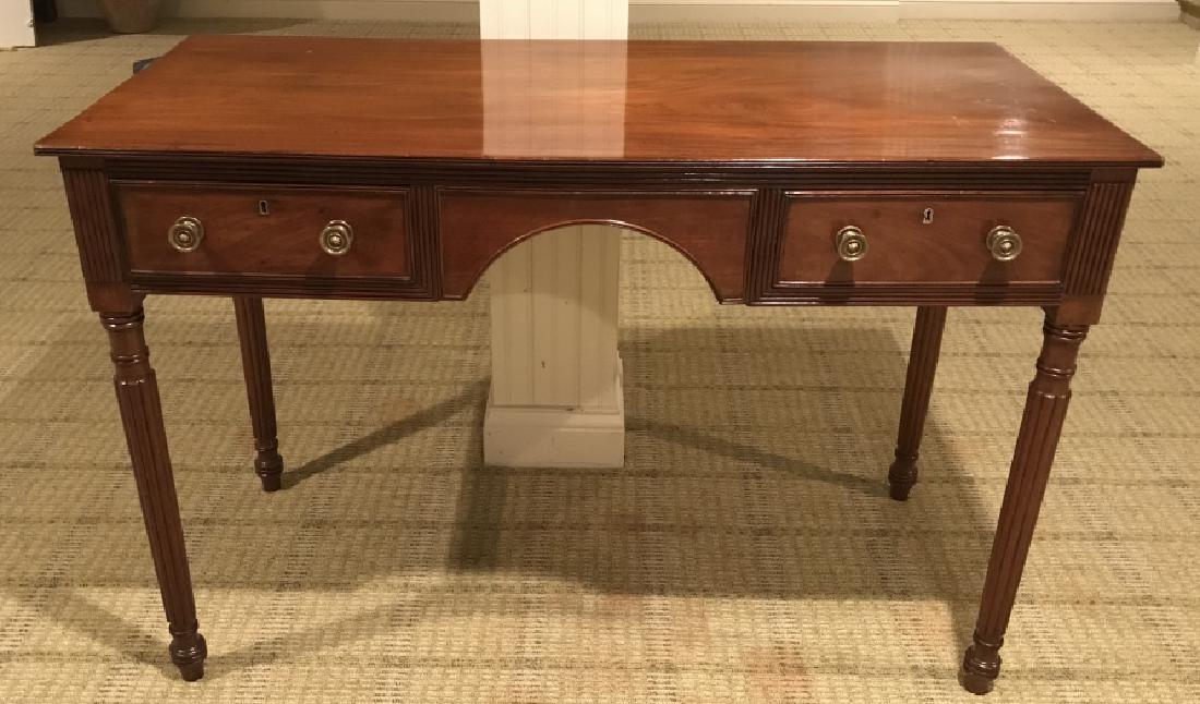 Antique English Regency Mahogany Desk, C1815 (1 of 17)