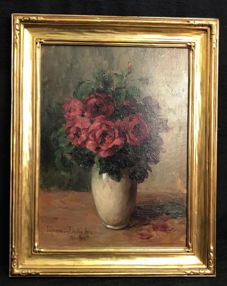 DESTOUCHES, Oil On Canvas Still Life, Germany (1 of 15)