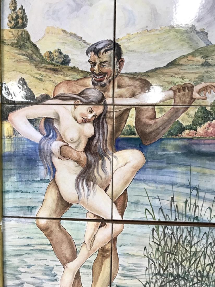 Italian HP Tiles Hades Kidnapping Persephone (1 of 10)