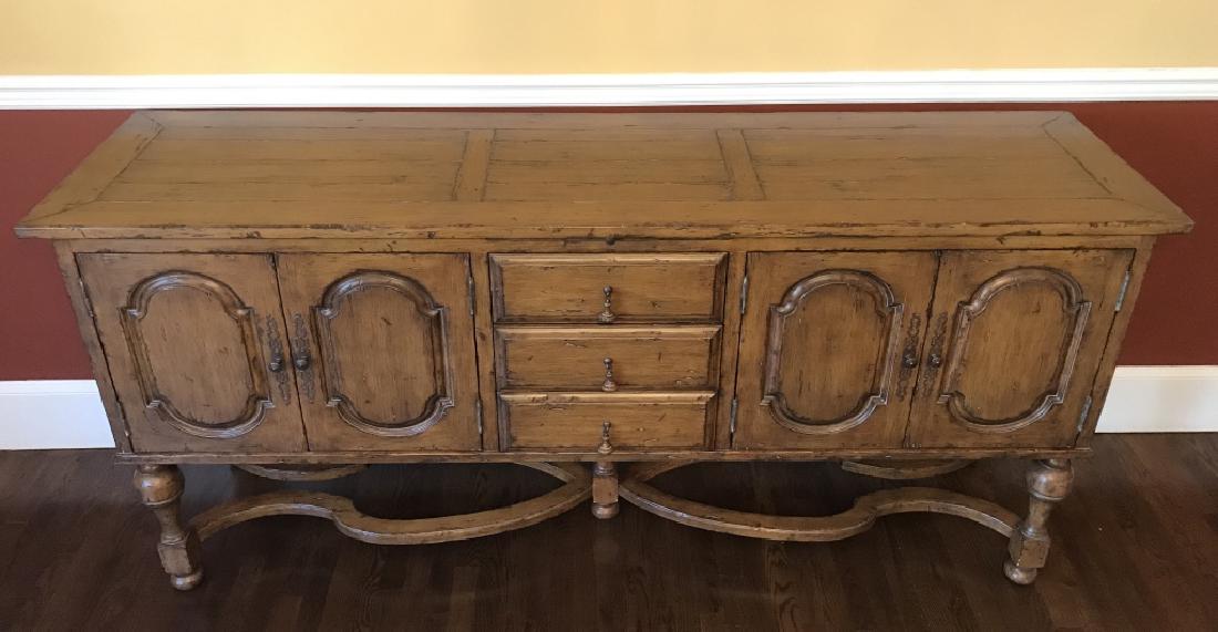 Wooden Buffet Serving Table W Turned Legs Dec 05 2018 The Wooden Buffet Serving Table W Turned Legs Dec 05 2018 The Benefit Foundation Inc In Ny