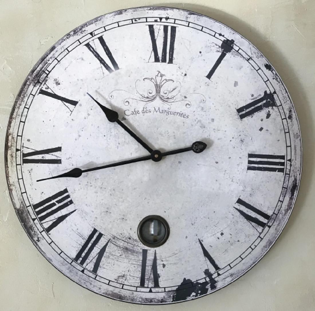 Rustic Style Wall Clock With Roman Numerals (1 of 4)