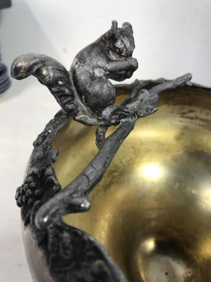 Sheffield Silver Plate Squirrel Tazza (1 of 9)