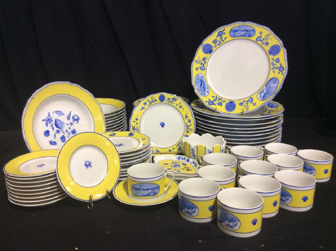 LYNN CHASE Costa Azzurra Porcelain Dishware Set (1 of 20)