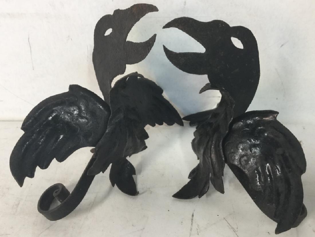 Antique Painted Metal Gothic Revival Hanging Light (1 of 8)