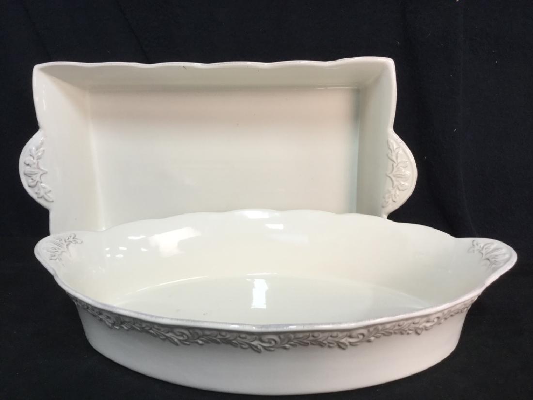Two renaissance Bake Ware servers (1 of 10)