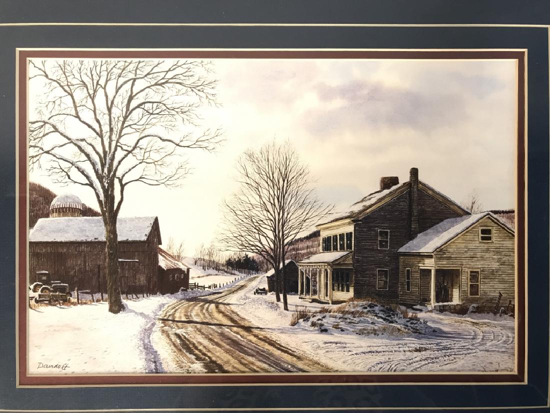 Michael Davidoff Offset Print Winters Wonderland (1 of 7)