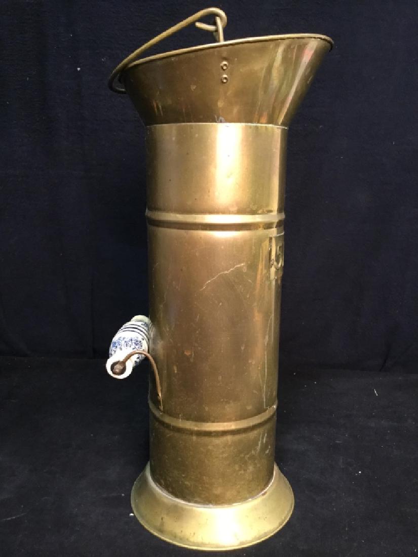 Antique Brass and Porcelain Coal Pour 5KAN (1 of 12)