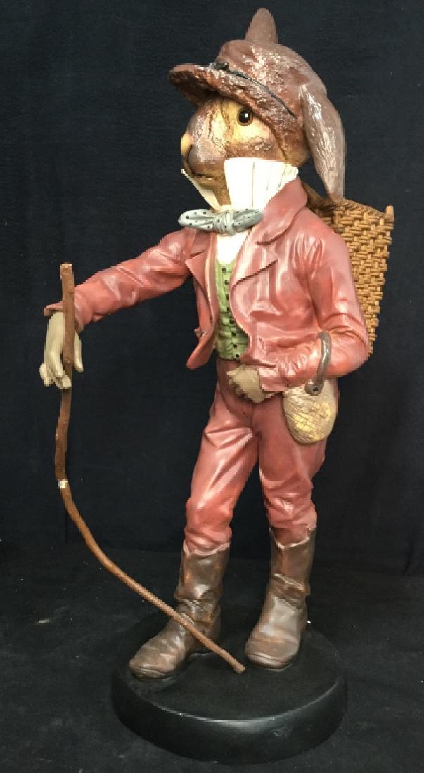 Composite Man Rabbit Figure in Country Attire (1 of 15)