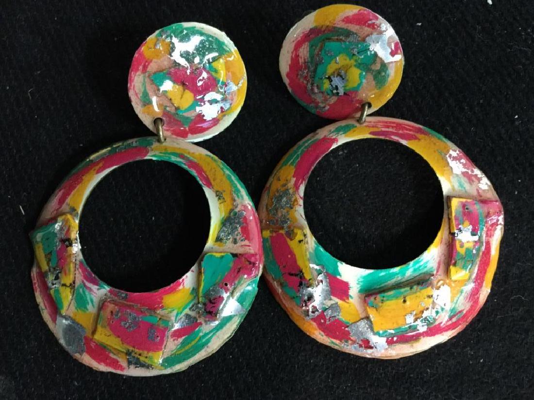 Group lot of 5 costume Earrings (1 of 17)