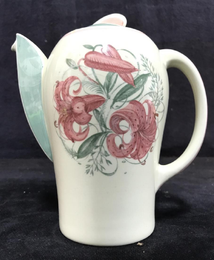 CROWN WORKS ENGLAND Ceramic Coffee Pot (1 of 9)