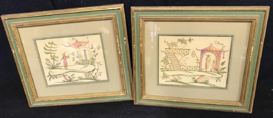 Pair Of Oriental Prints (1 of 10)