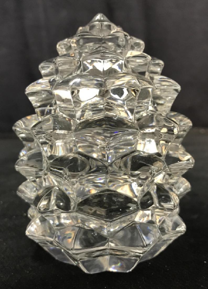 TIFFANY & CO Cut Crystal Trinket Dish W Lid (1 of 6)
