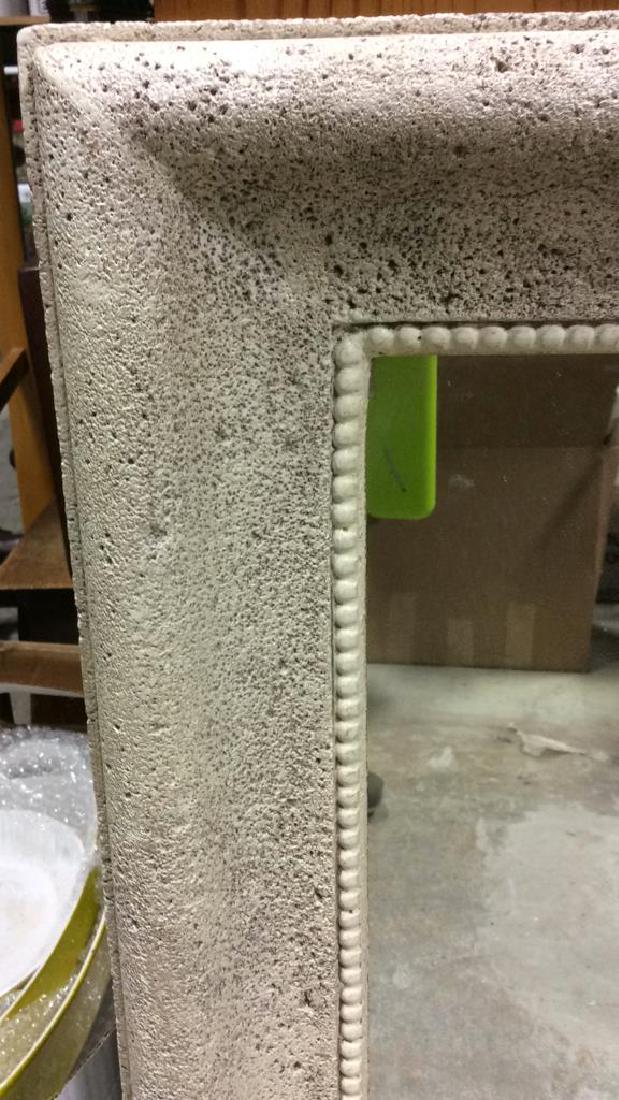 Stucco Style Framed Square Mirror (1 of 8)