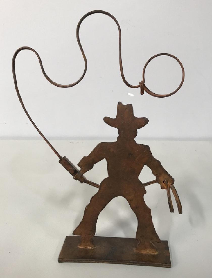 Twos Company Metal Cowboy Figural (1 of 7)