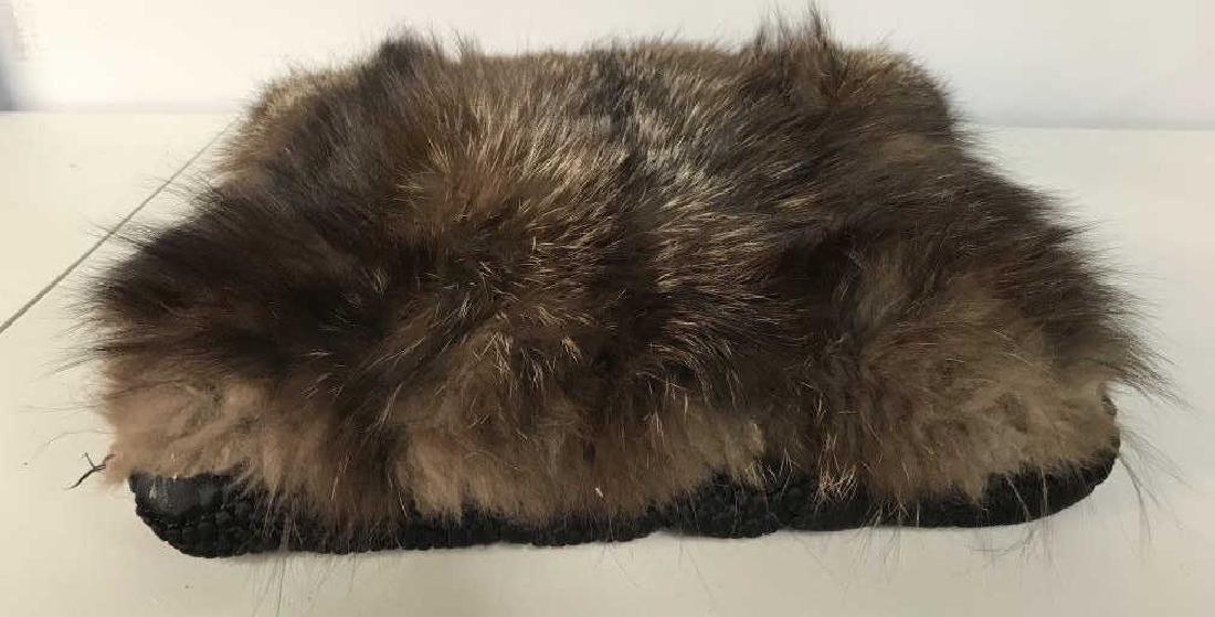 Vintage Silk and Fur Ladies Handwarmer (1 of 10)