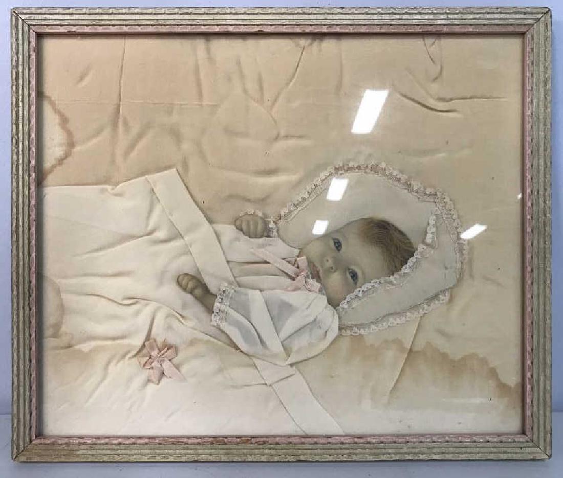 Antique Victorian Mourning Artwork (1 of 7)