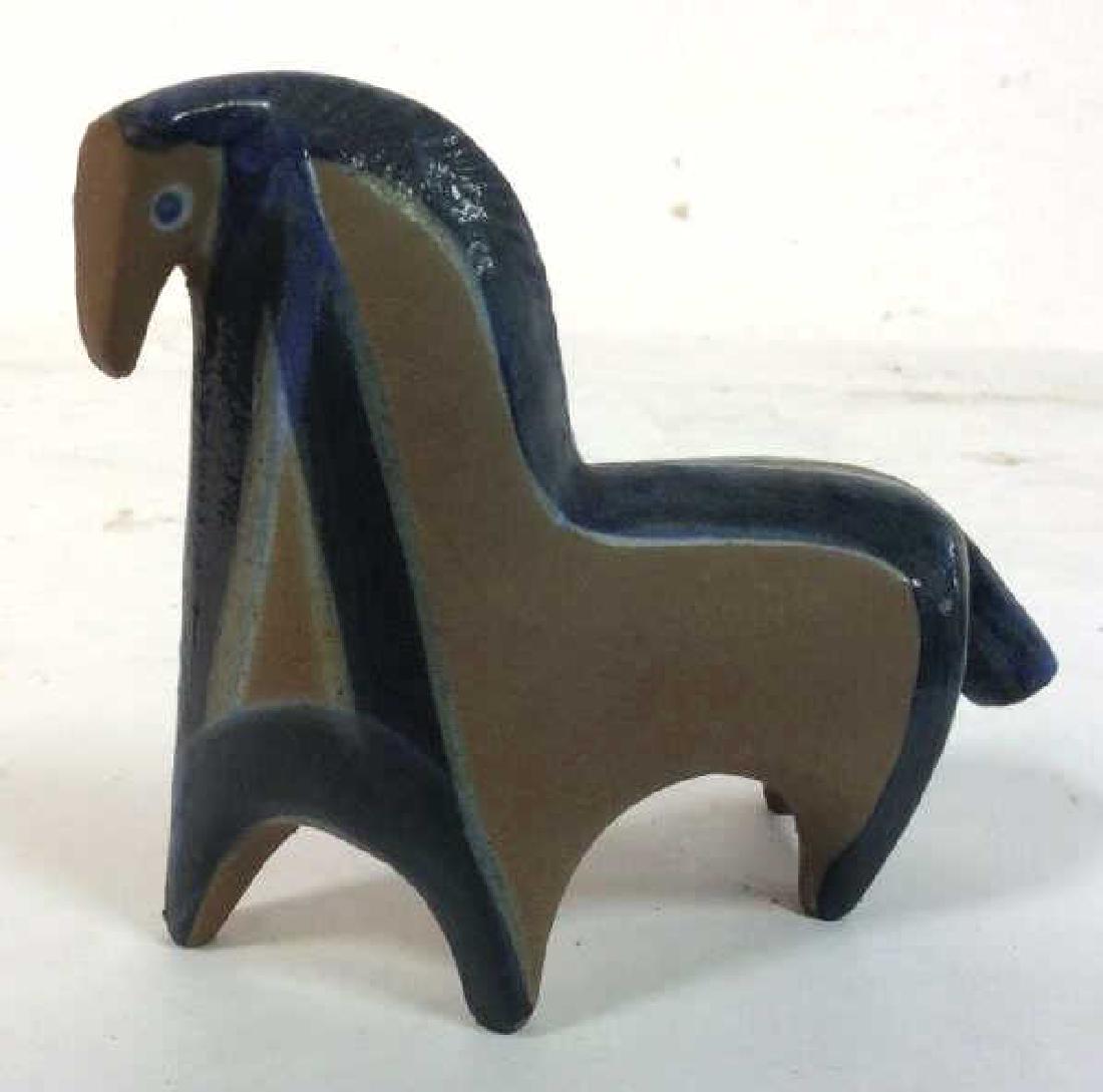 Hand Crafted ceramic Horse Figural (1 of 8)