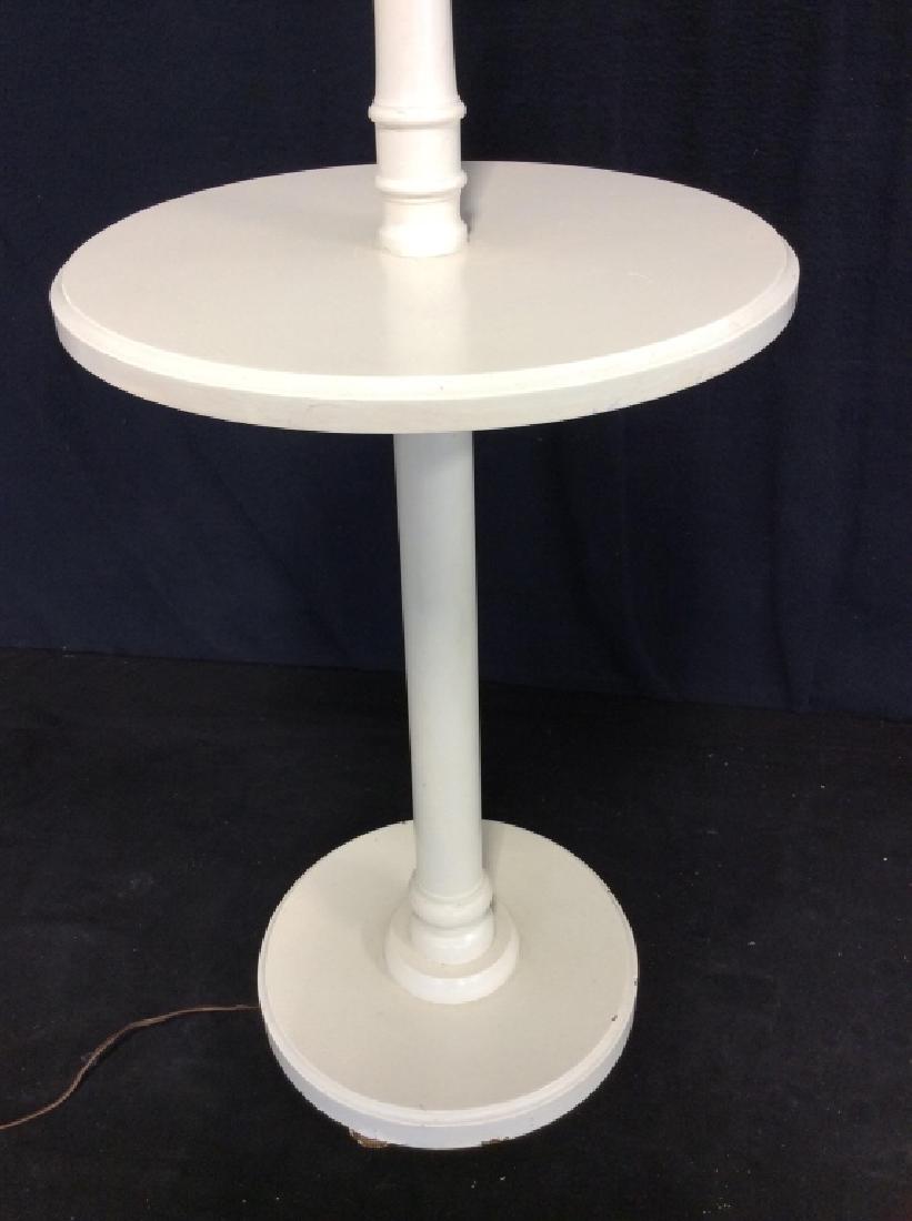 Painted Wood Standing Table Foor Lamp (1 of 10)