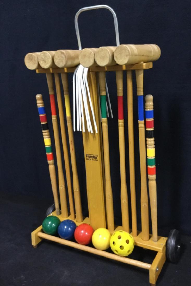 Forster 6 Player Croquet Set With Caddy (1 of 11)