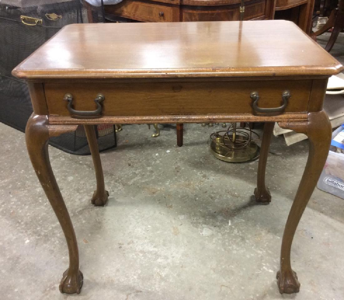 Queen Anne Style Side Table (1 of 11)