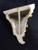 DRESDEN Painted Sculpted Porcelain Wall Sconce - 13