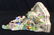 DRESDEN Painted Sculpted Porcelain Wall Sconce