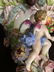 DRESDEN Painted Sculpted Porcelain Wall Sconce - 6