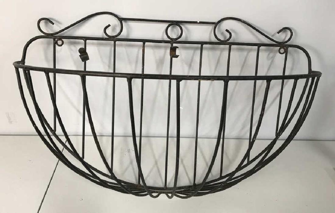 Vintage Metal Hanging Planter (1 of 6)