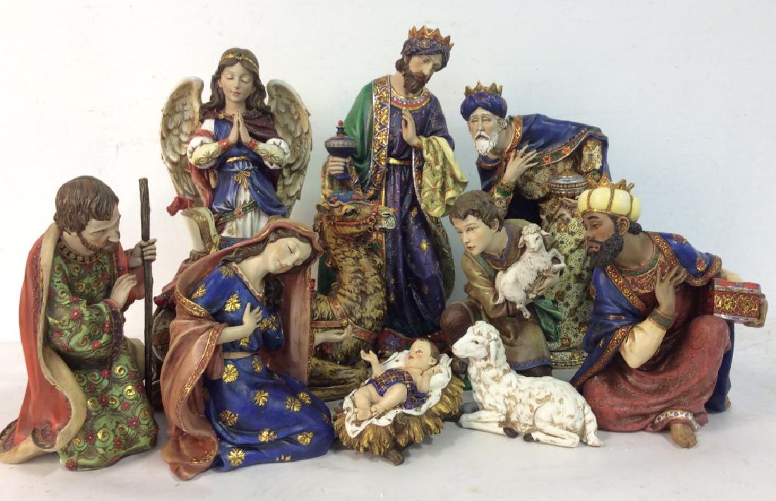 ROMAN, INC. 10-piece Polyresin Nativity Set (1 of 20)