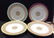 Set 8 Antique Royal Worcester Porcelain Plates