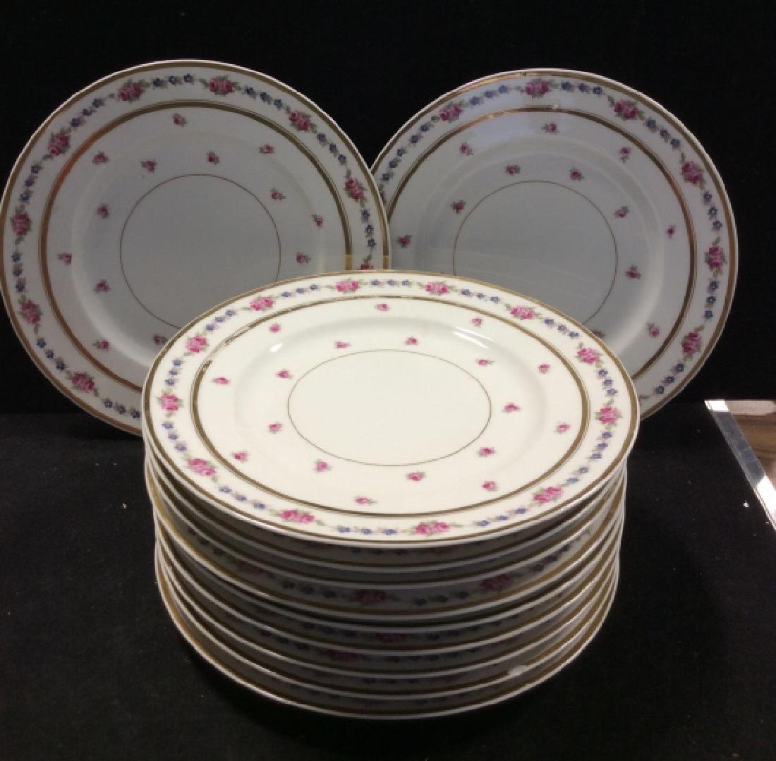 Set Vintage Bernardaud French Porcelain Plates (1 of 7)