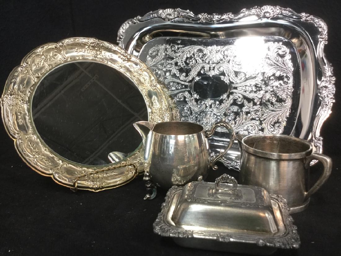 Mixed Lot of Mixed Metal Tableware (1 of 16)