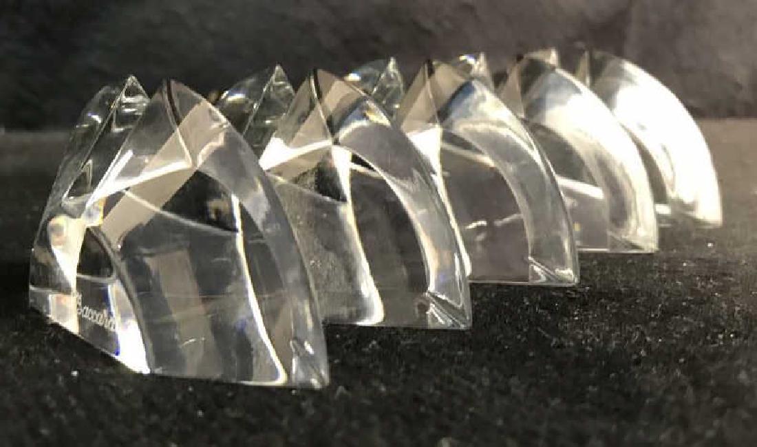 BACCARAT Cut Crystal Business Card Holder (1 of 6)