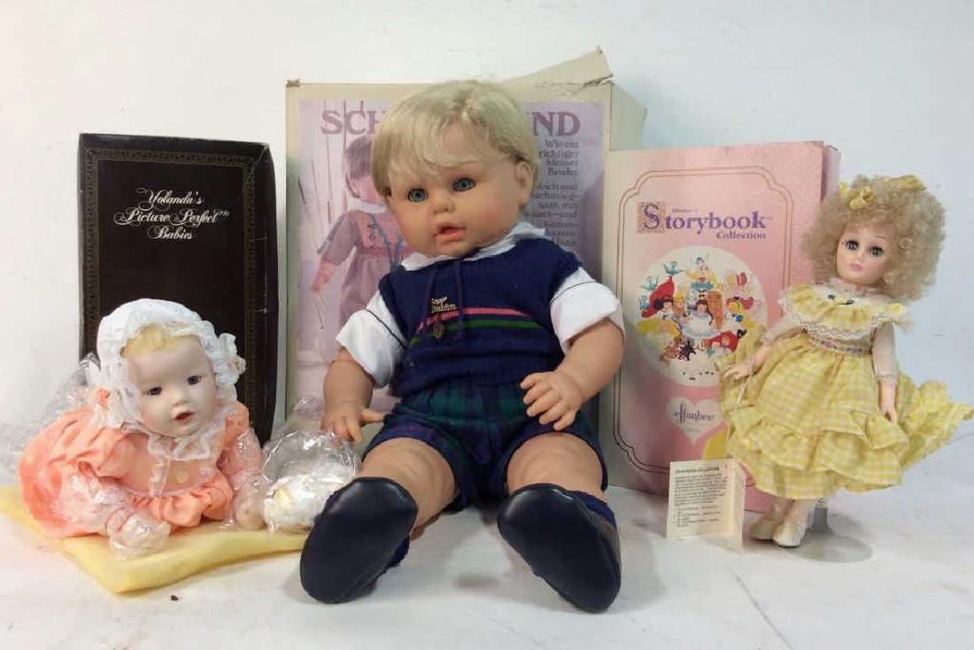 Group Of Three Collectible Vintage Dolls (1 of 14)
