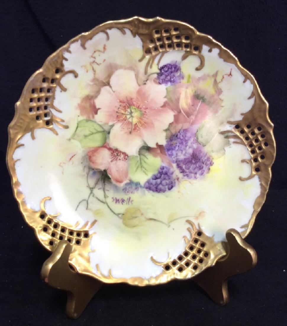 Vintage Poss Hand Painted Decorative Plate (1 of 7)