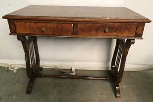 Vintage Desks Writing Tables For Antique Low Standing Vintage Wood Child S Writing Desk