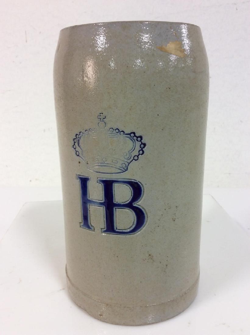 Vintage Pottery Ceramic tankard, (1 of 9)