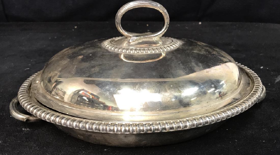 Electroplated nickel Covered chaffing  Dish (1 of 10)