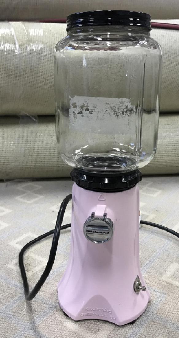 Retro Pink Kitchen Aid Coffee Grinder