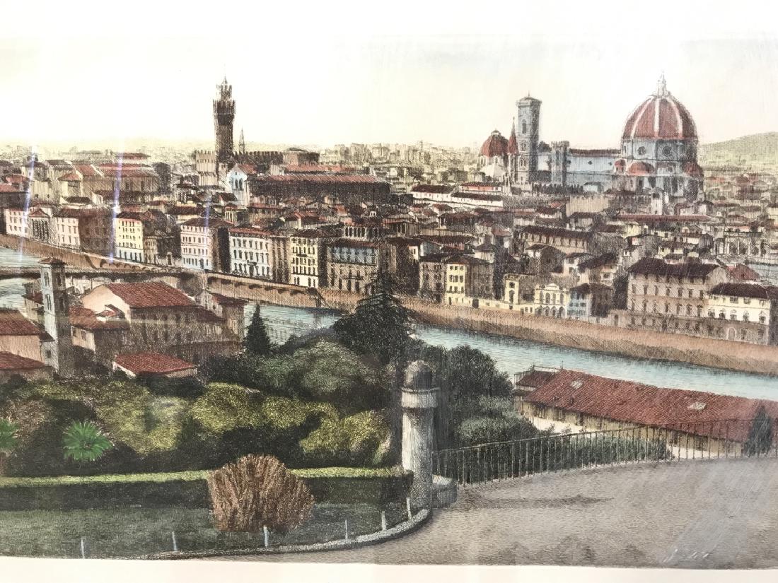 Framed Signed Lithograph Etching Print (1 of 9)